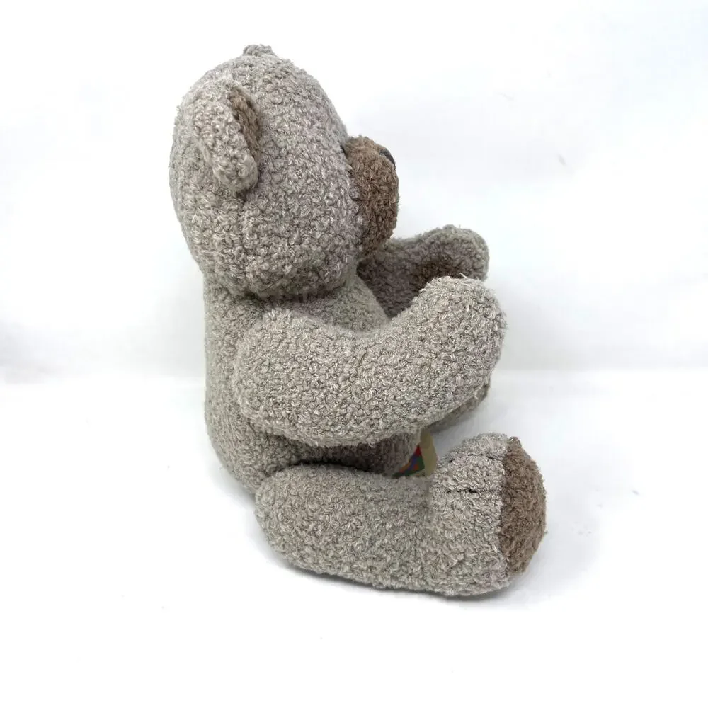 Gymboree Teddy Bear Plush Jointed Brown‎ Vintage 1998 with paper tag